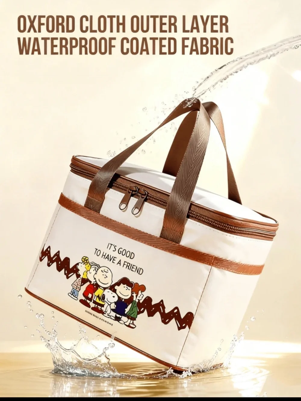 Snoopy Insulated Lunch Bag NEW 🏷️ - Picture 2 of 8